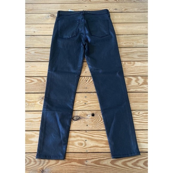NWT $99 Abercrombie & Fitch High Rise Super Skinny Ankle Pants Size 28 Black - Picture 2 of 10